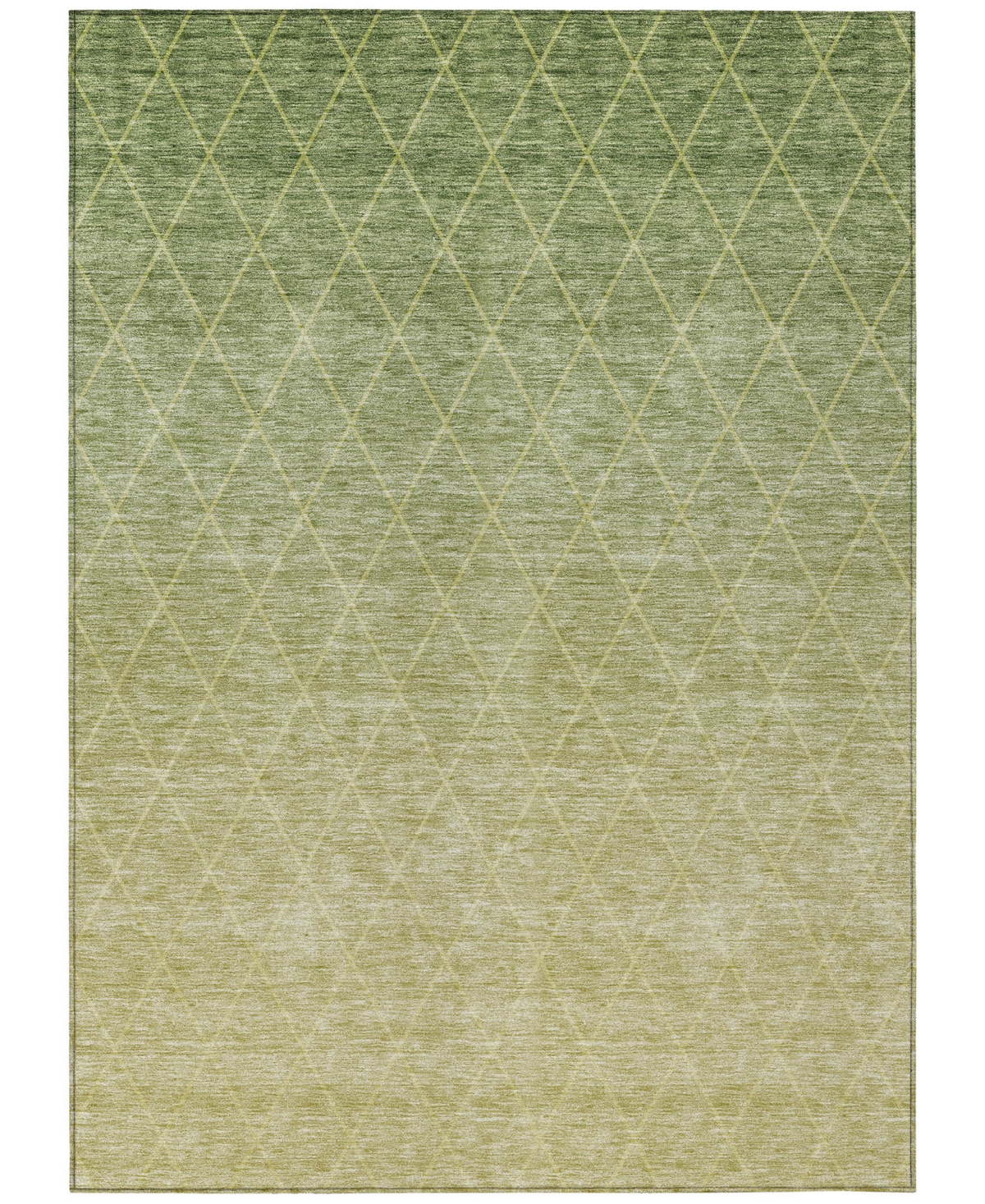 Addison Chantille Machine Washable Acn1175 5'x7'6" Area Rug In Grass