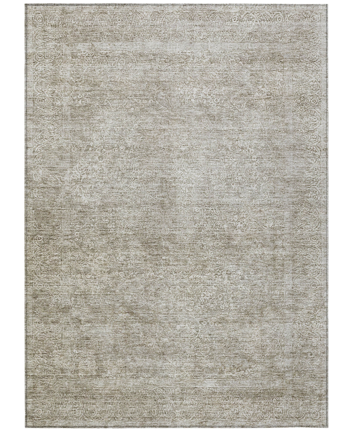 Addison Chantille Machine Washable Acn1172 2'6"x3'10" Area Rug In Ivory