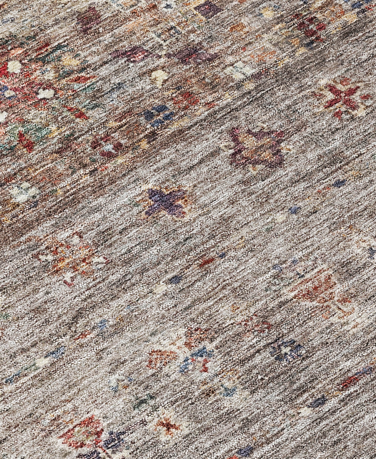 Addison Chantille Machine Washable Acn1220 8'x10' Area Rug In Gray