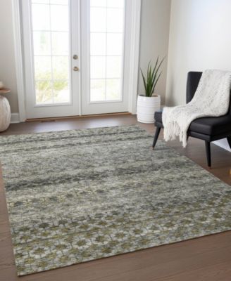 Addison Chantille Machine Washable Acn1168 Rug Collection In Brown