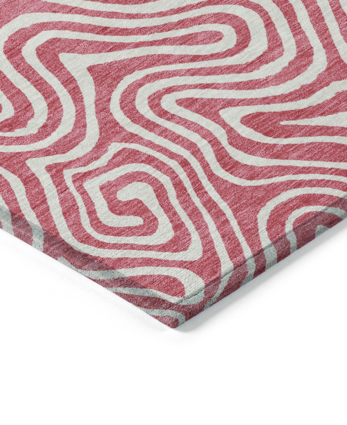 Shop Addison Chantille Machine Washable Acn1030 2'6"x3'10" Area Rug In Rose