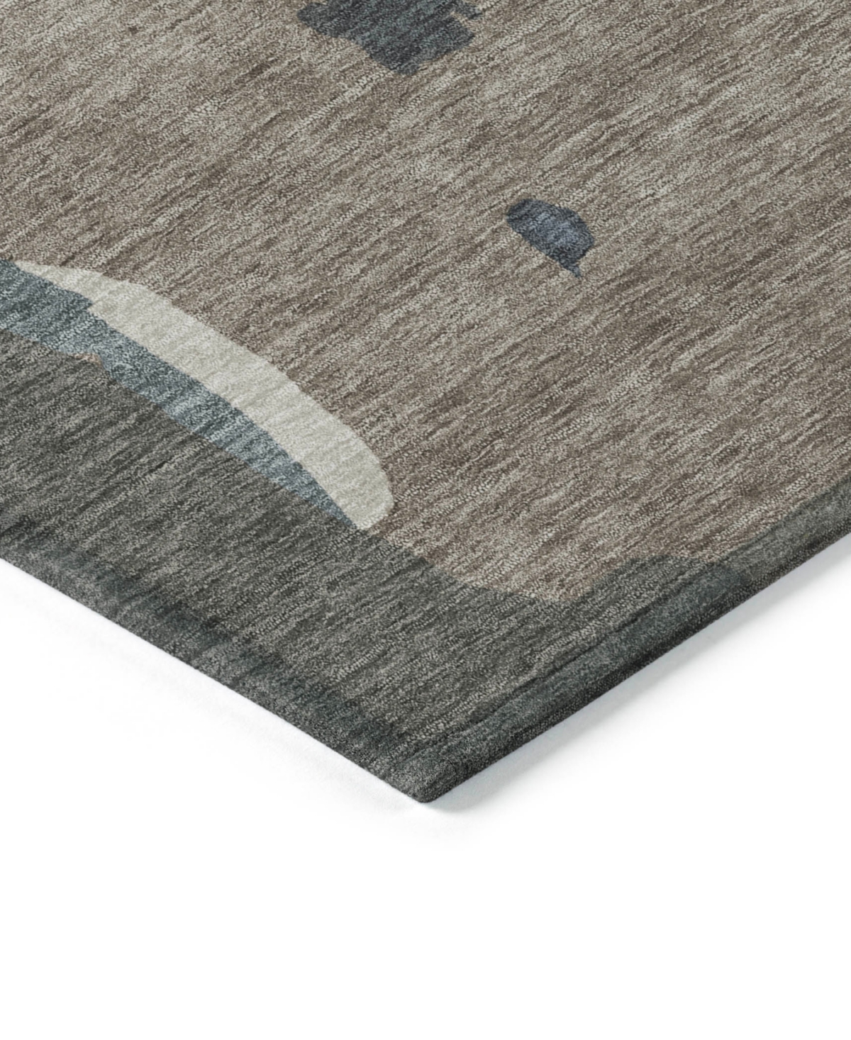 Addison Chantille Mahine Washable Acn1028 5'x7'6" Area Rug In Taupe