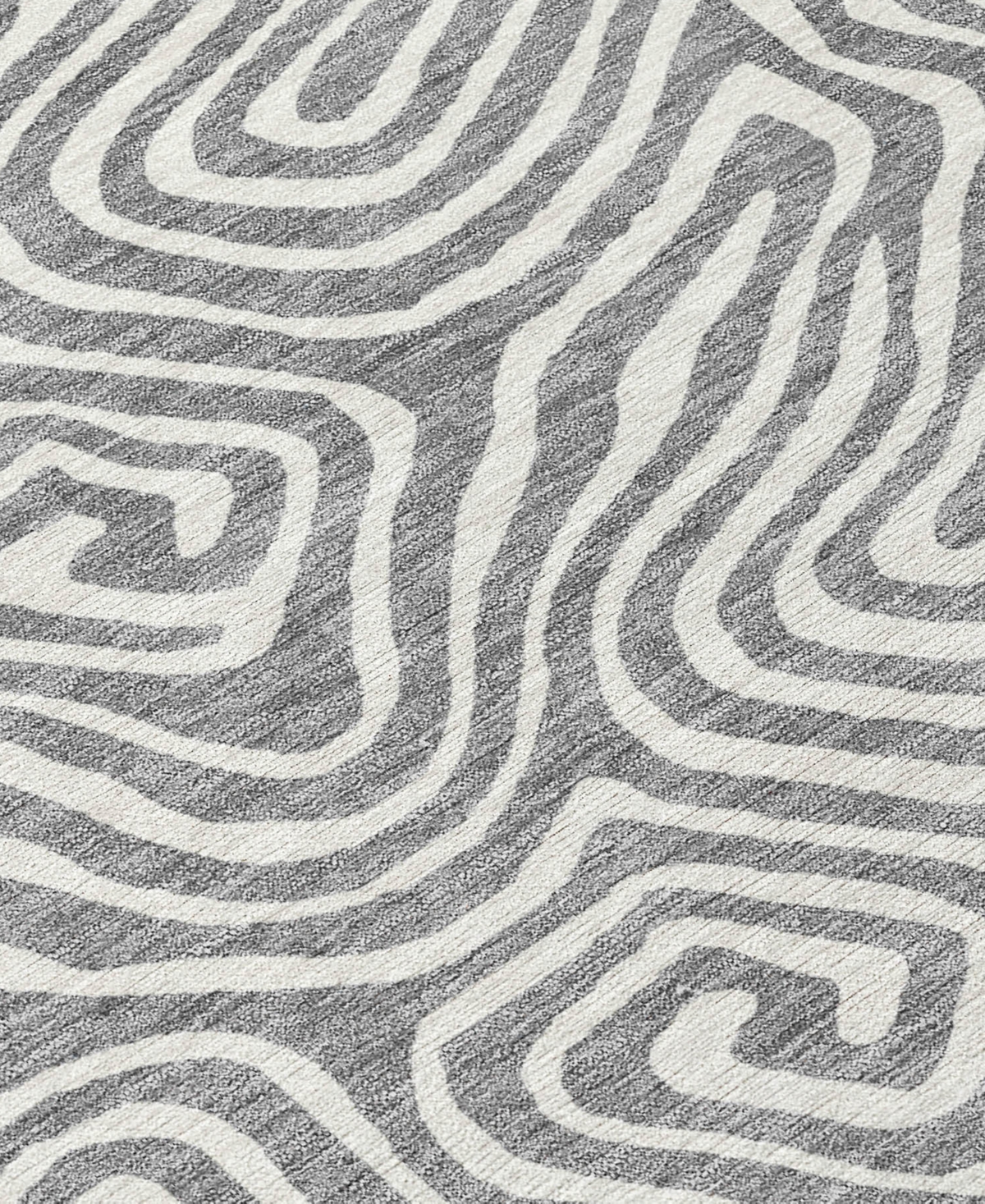 Addison Chantille Mahine Washable Acn1030 8'x10' Area Rug In Gray