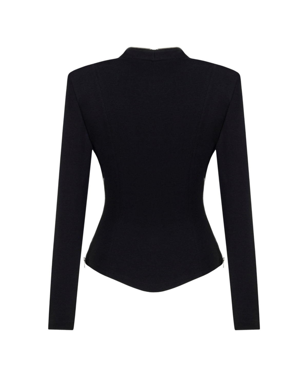 Nocturne Women's Front Zippered Blouse
