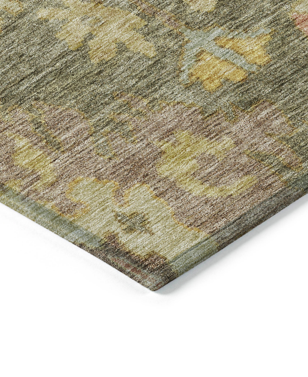 Shop Addison Chantille Machine Washable Acn1108 2'3''x7'6'' Runner Area Rug In Grass