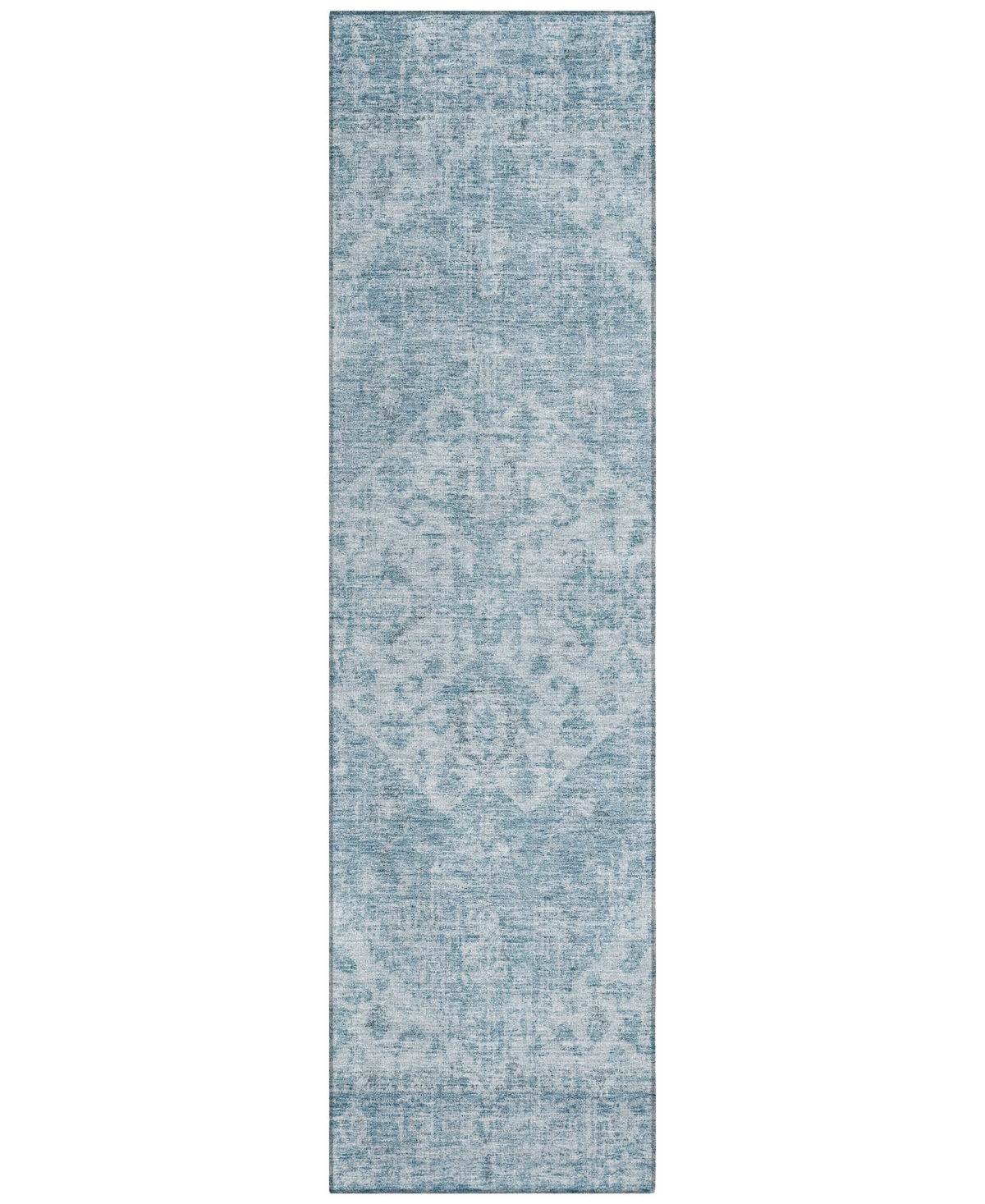 Addison Chantille Machine Washable Acn1104 2'3''x7'6'' Runner Area Rug In Mist