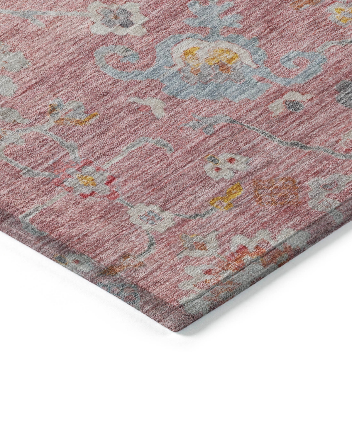 Addison Chantille Machine Washable Acn1107 2'6''x3'10'' Area Rug In Pink