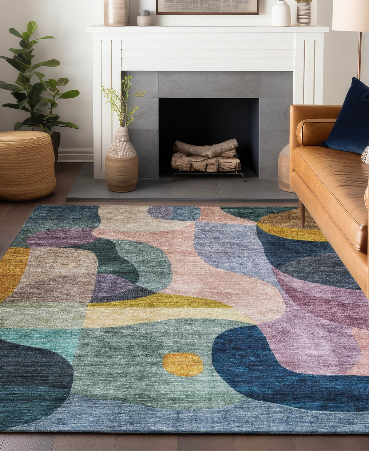 Addison Chantille Machine Washable Acn1119 3'x5' Area Rug In Multi