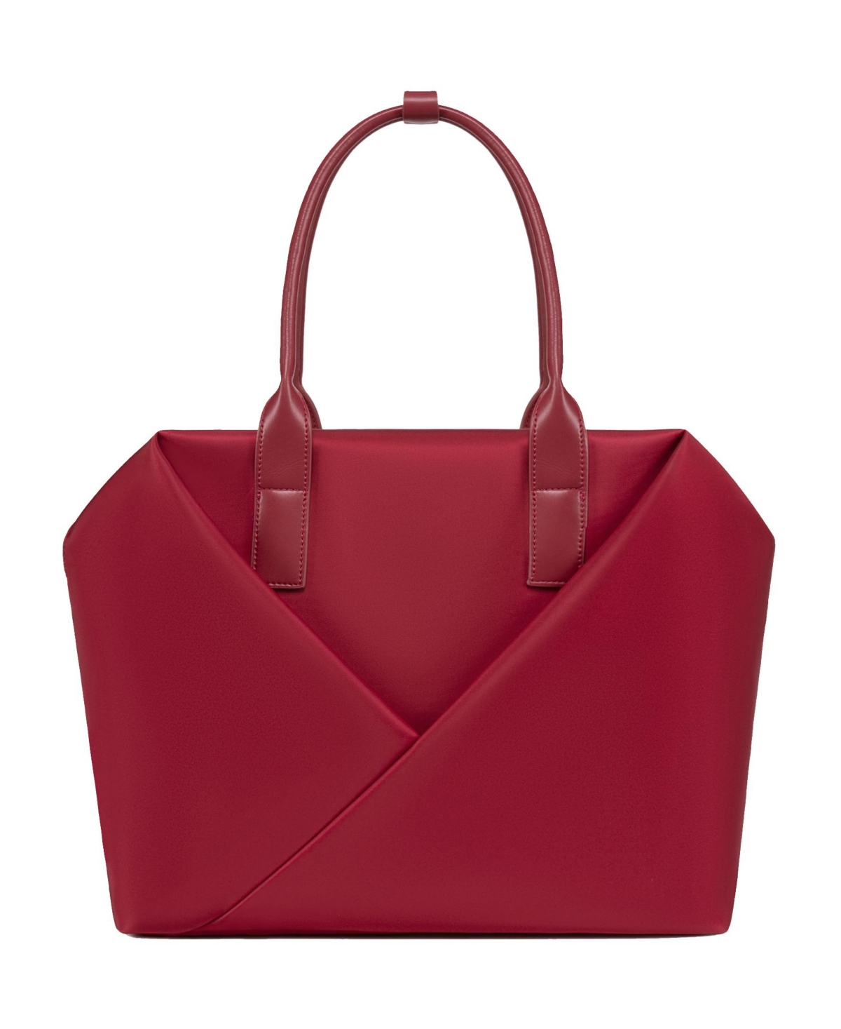 Large Origami 15&#x22; Laptop Ultra Matte Tote - Burgundy