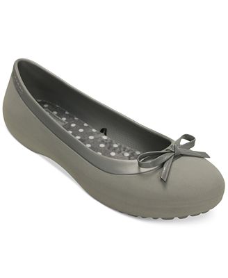 Crocs Women's Mammoth Bow Flats - Flats - Shoes - Macy's
