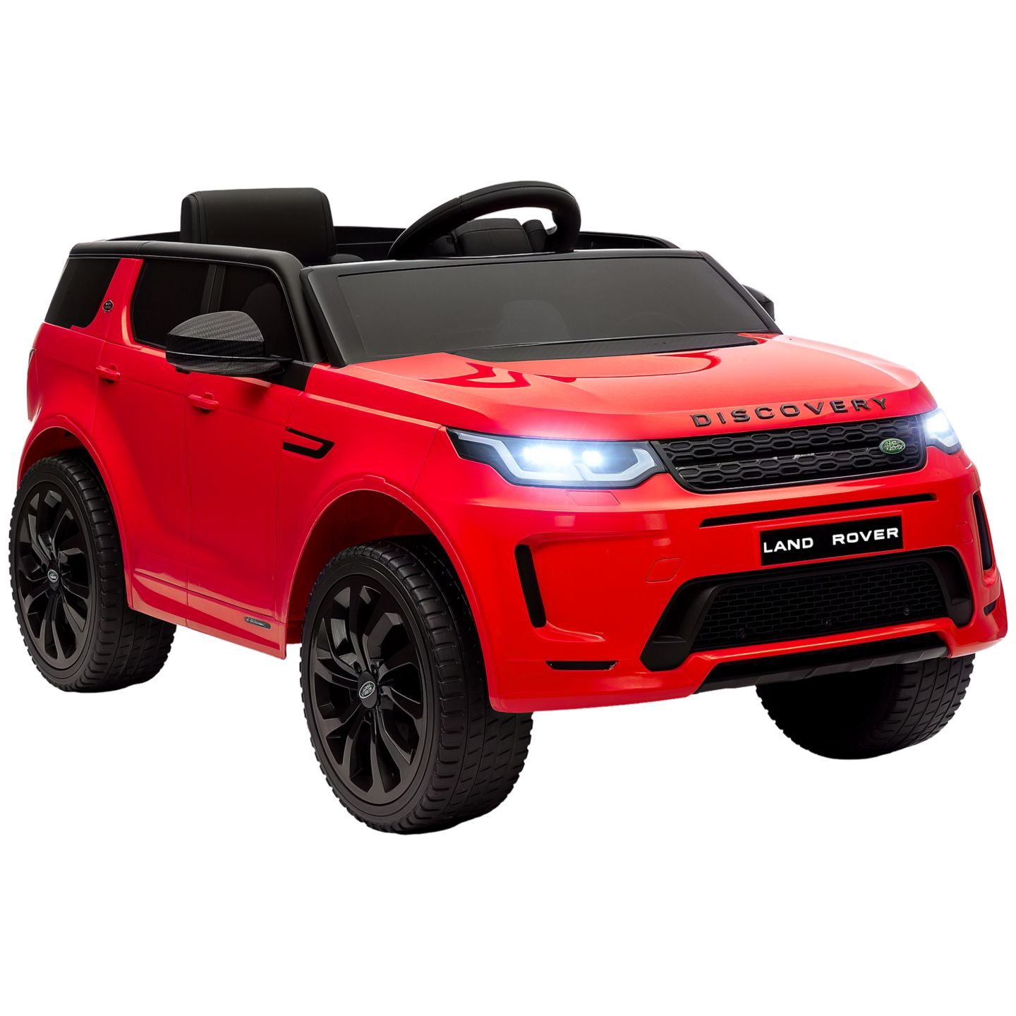 Детская игрушка Qaba Licensed 12V Discovery Sport Remote Control Ride-On Car, 55 lbs, Ages 3-7, цвет: Красный — фото 1