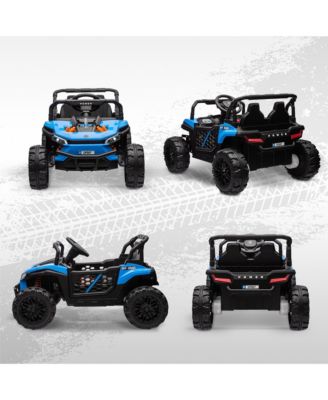 12V Ride On Truck UTV Toy with 4-Wheel Suspension