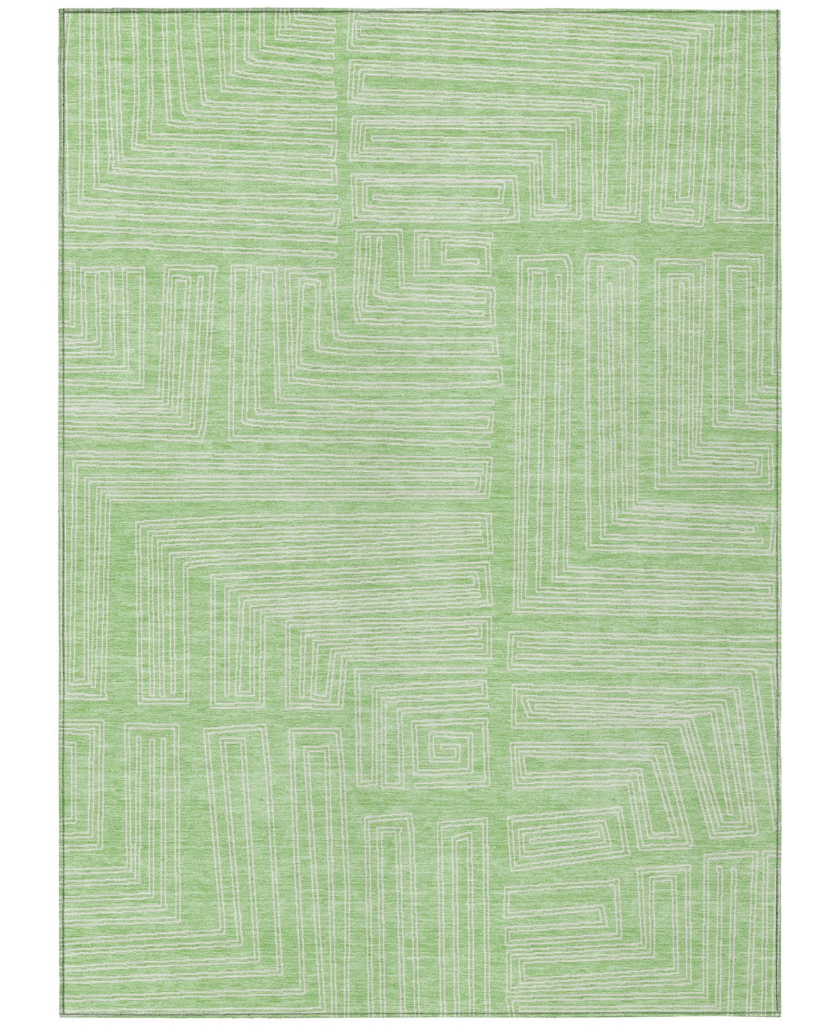 Addison Chantille Machine Washable Acn1045 9'x12' Area Rug In Mint