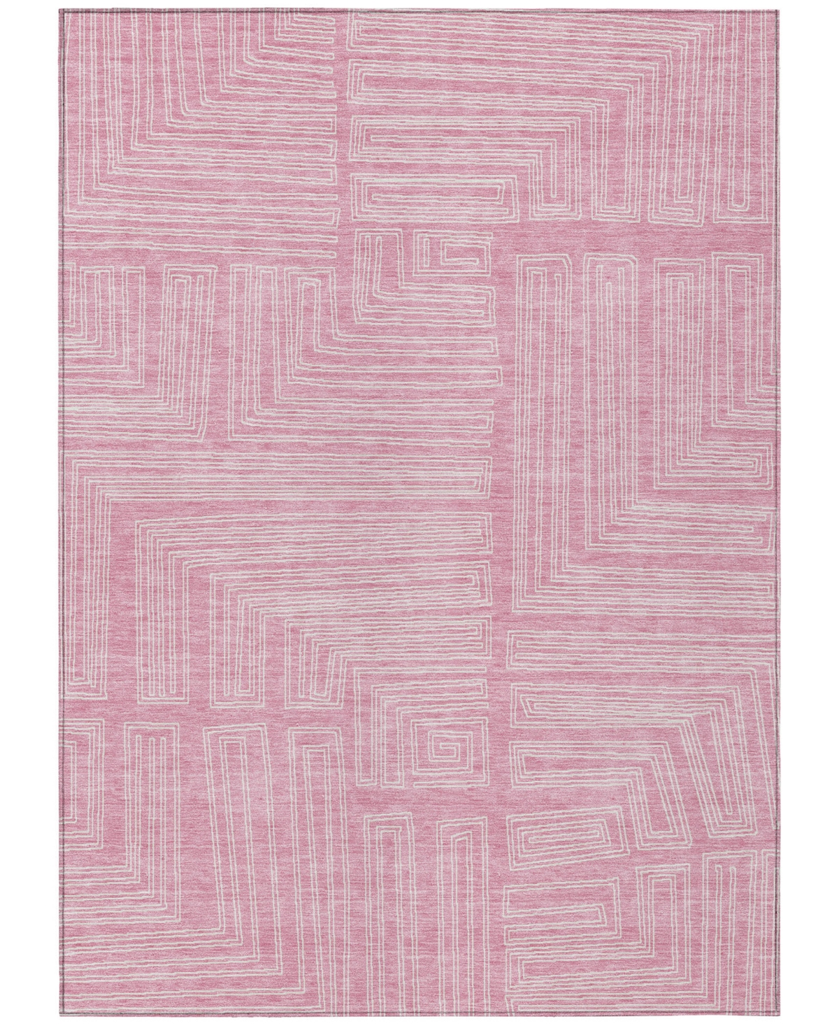 Addison Chantille Machine Washable Acn1045 2'6"x3'10" Area Rug In Pink