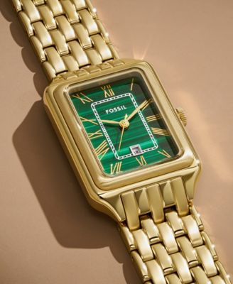 Women's Raquel Three-Hand Date Gold-Tone Stainless Steel Watch 26mm