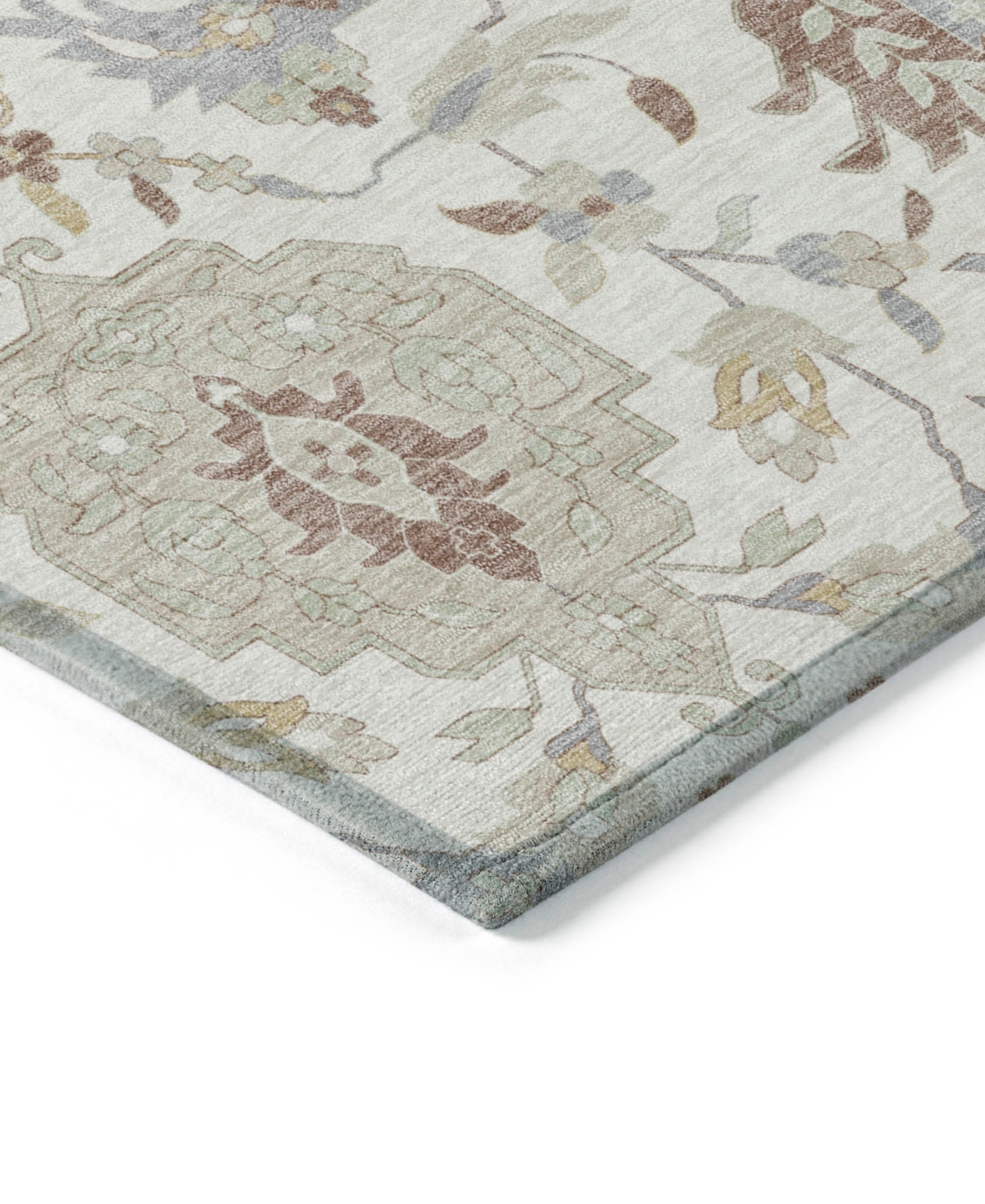 Addison Chantille Machine Washable Acn1026 9'x12' Area Rug In Ivory