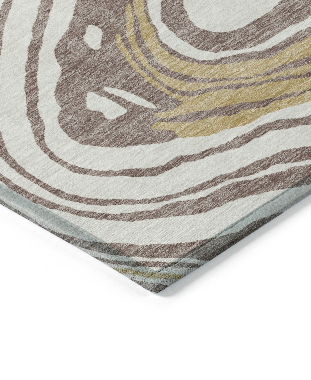 Addison Chantille Mahine Washable Acn1051 5'x7'6 Area Rug In Taupe