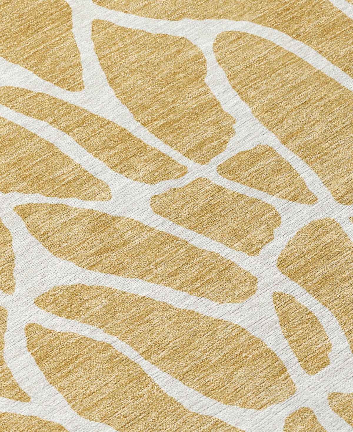 Addison Chantille Machine Washable Acn1024 5'x7'6 Area Rug In Gold