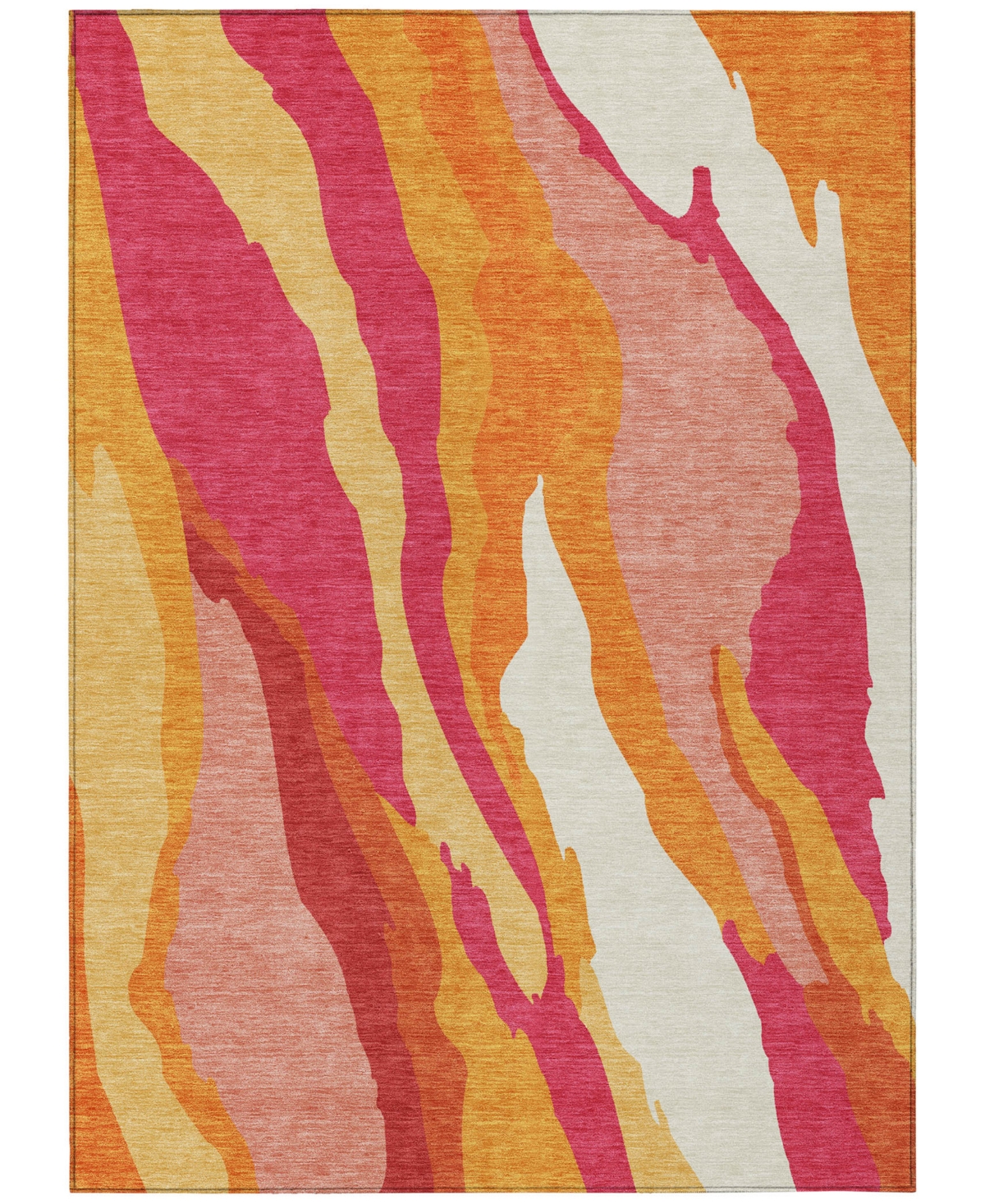 Shop Addison Chantille Machine Washable Acn1047 10'x14' Area Rug In Rose