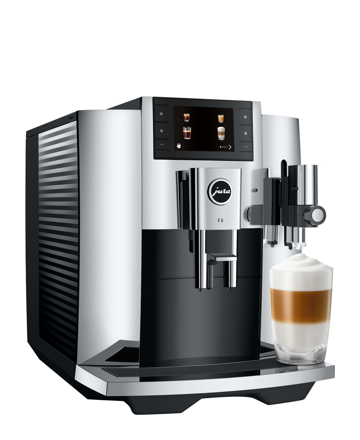 Jura E8 Automatic Coffee Machine In Chrome