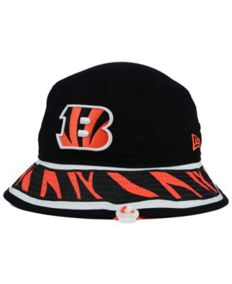New Era Cincinnati Bengals Team Stripe Bucket Hat - Sports Fan Shop By ...