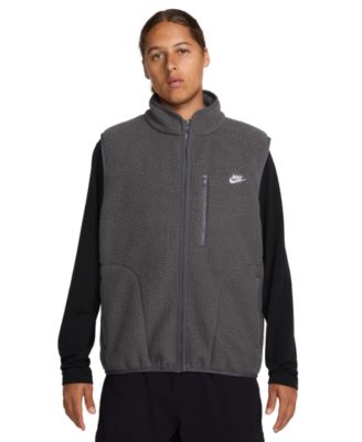 Nike - Men's Fleece Winterized Zip-Front Vest