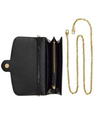 Adair Croc-Embossed Leather Small Crossbody