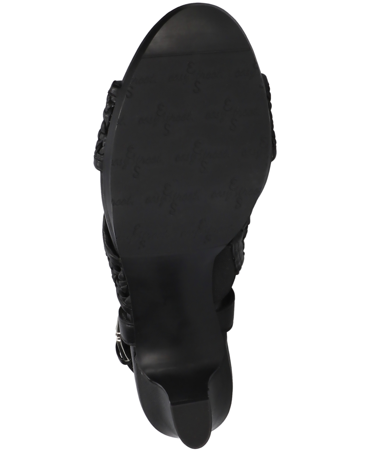 Shop Easy Street Women's Sol Dress Heel Sandals In Black