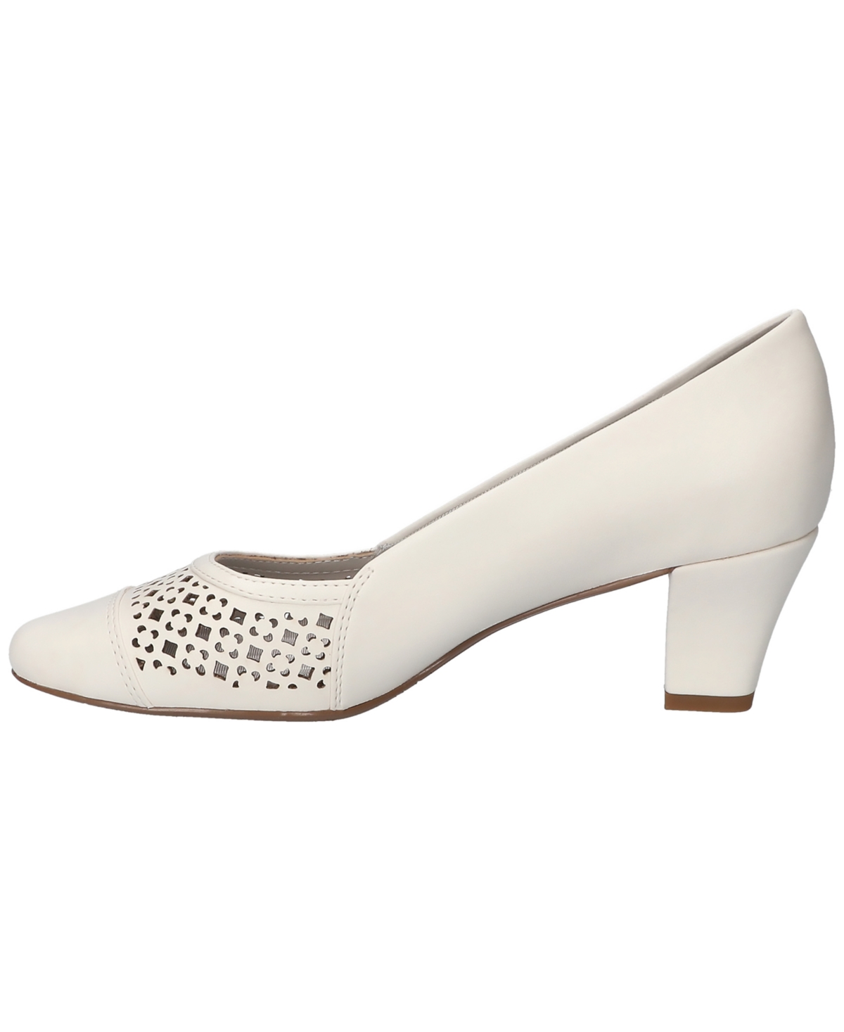 Shop Easy Street Women's Neva Comfort Dress Heel Pumps In White