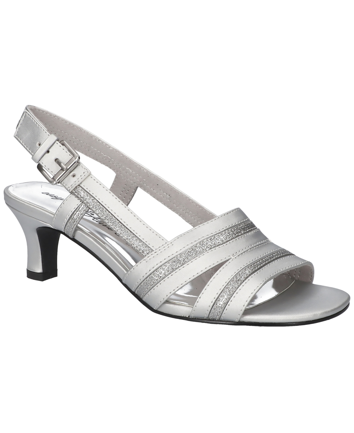 EASY STREET WOMEN'S MEGHAN SLINGBACK HEELED SANDALS 
