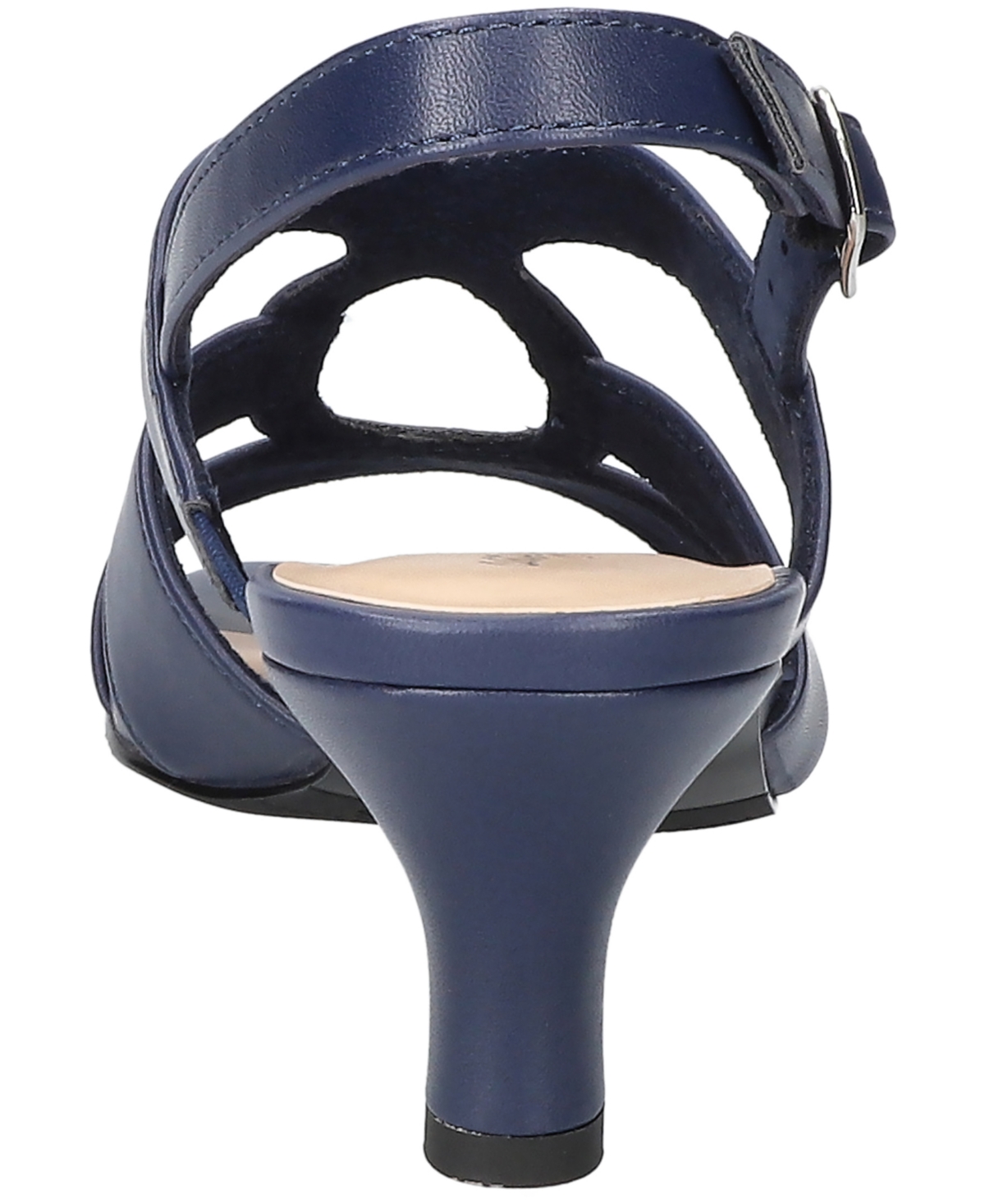 EASY STREET WOMEN'S ZELLA KITTEN HEEL SANDALS 