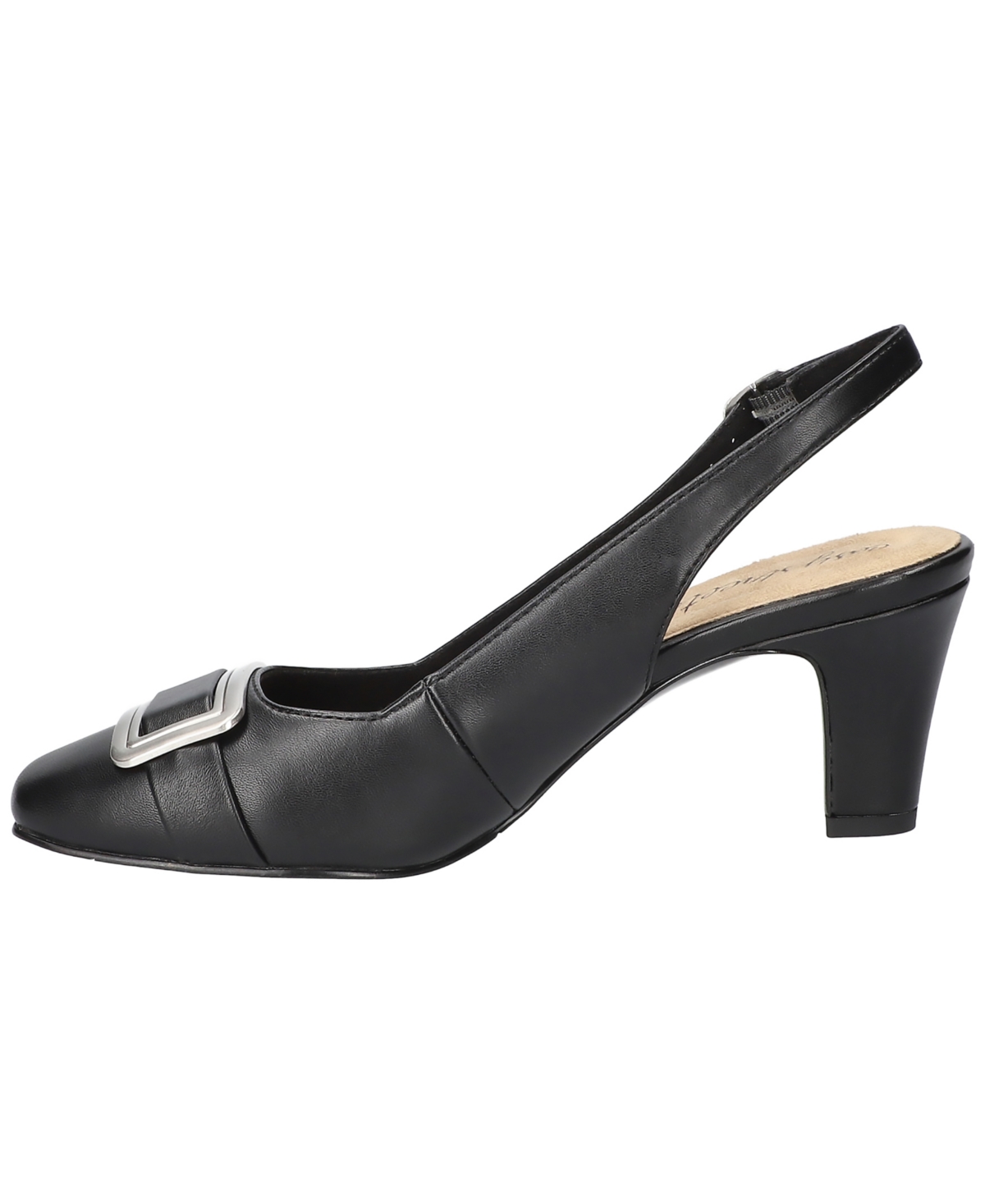 Shop Easy Street Women's Sway Square Toe Pumps In Black