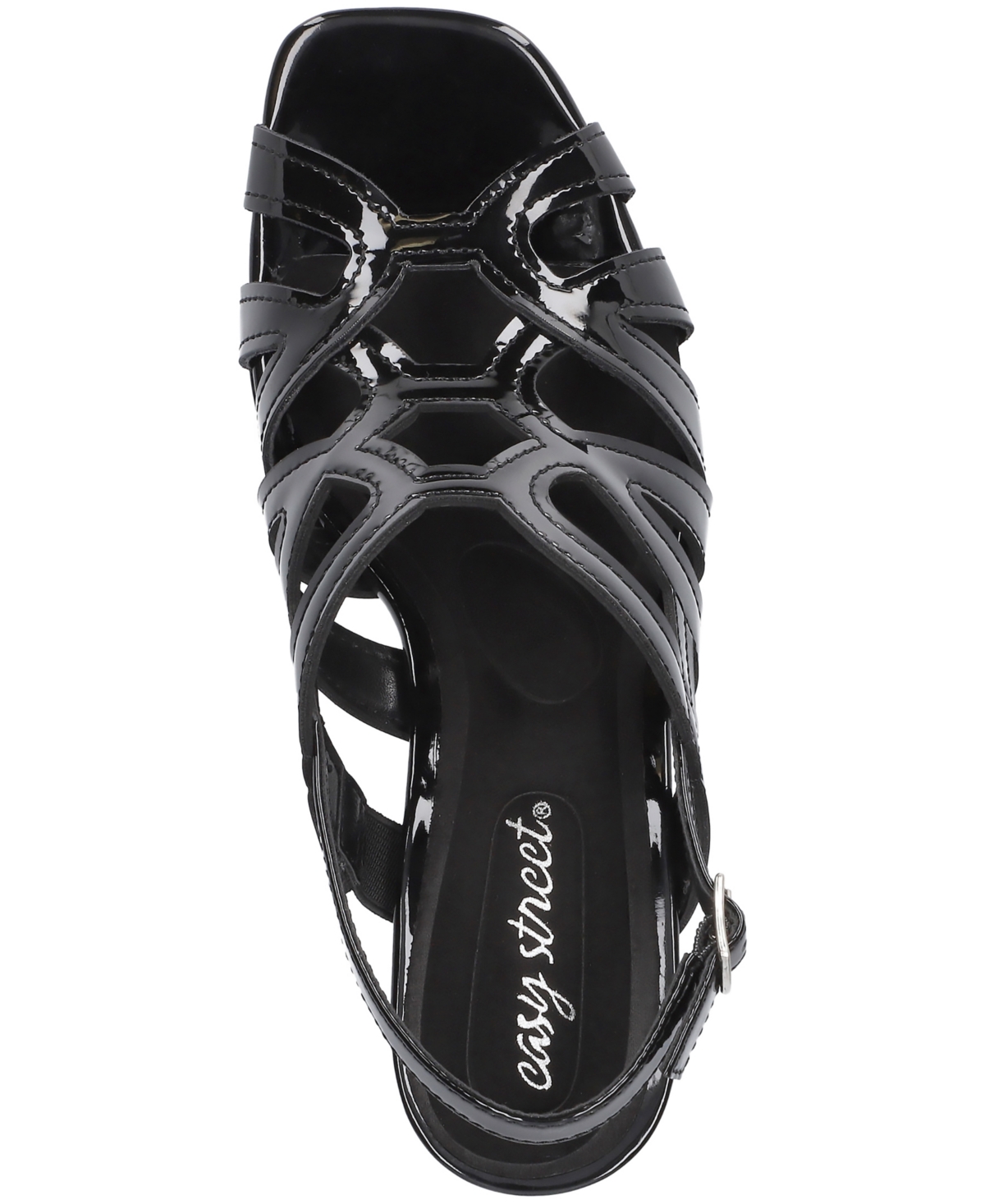 EASY STREET WOMEN'S JETTY DRESS HEEL SANDALS 