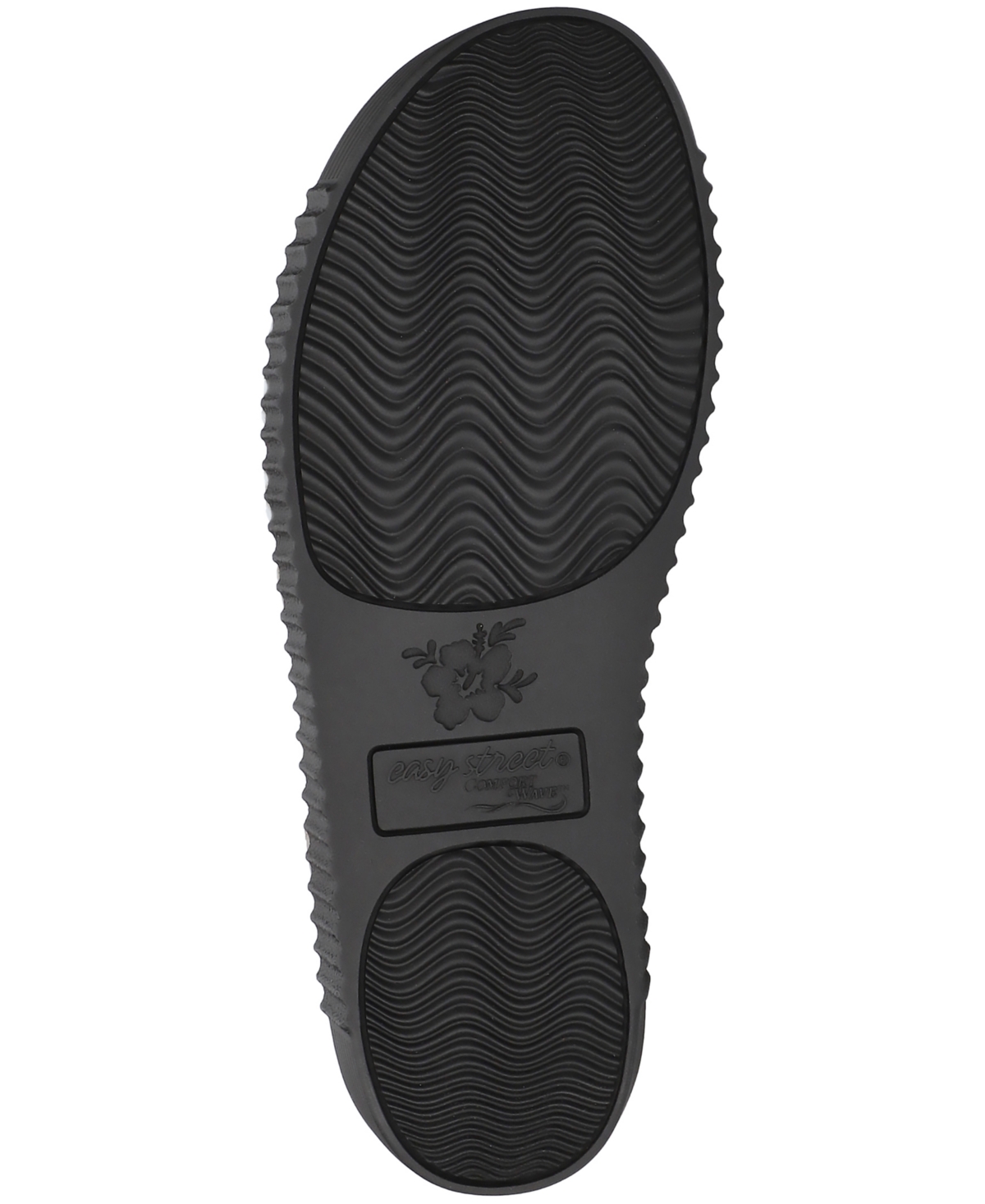 Shop Easy Street Women's Samira Slip-on Platform Sandals In Navy