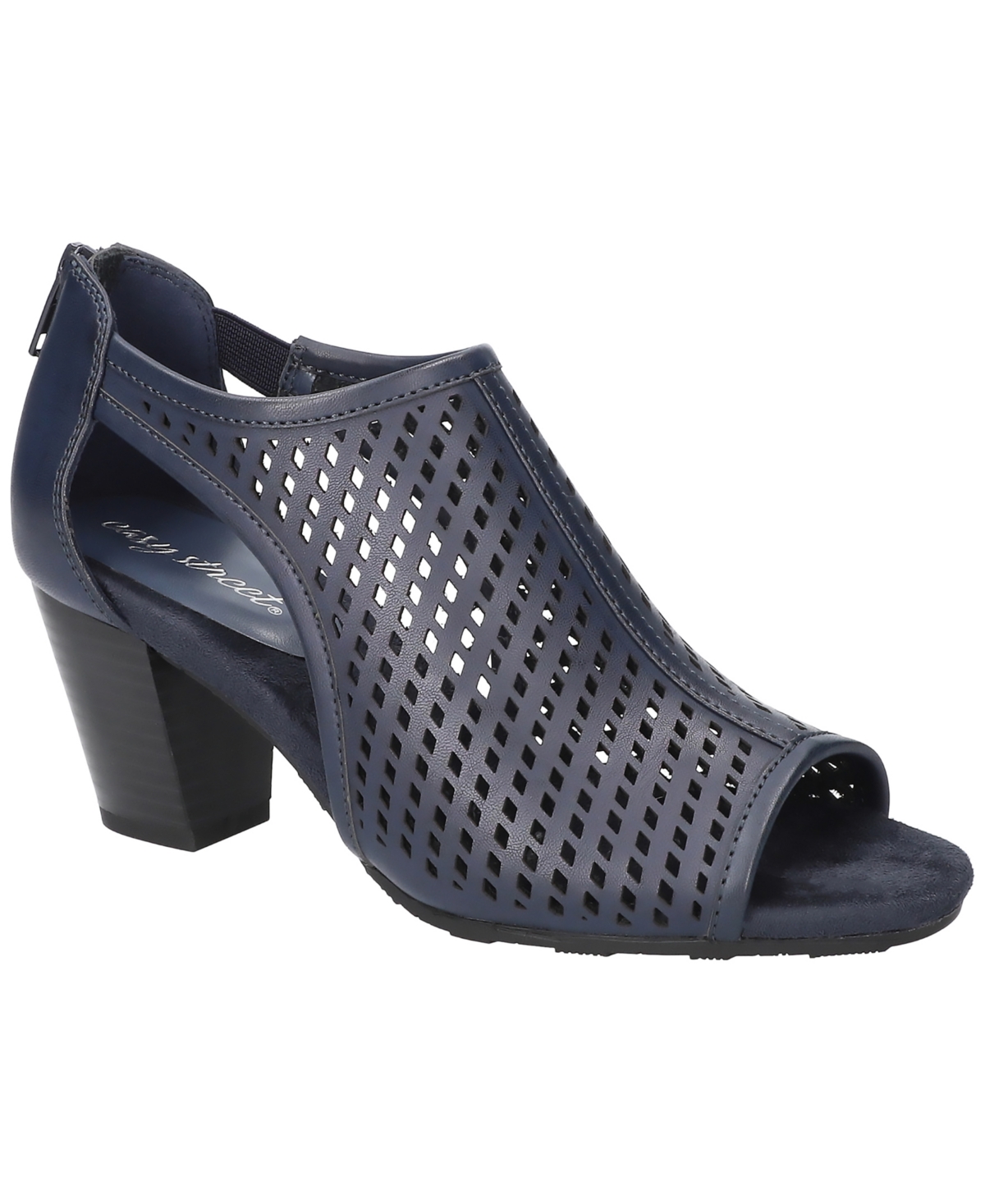 EASY STREET WOMEN'S AMIRI BLOCK HEEL SANDALS 