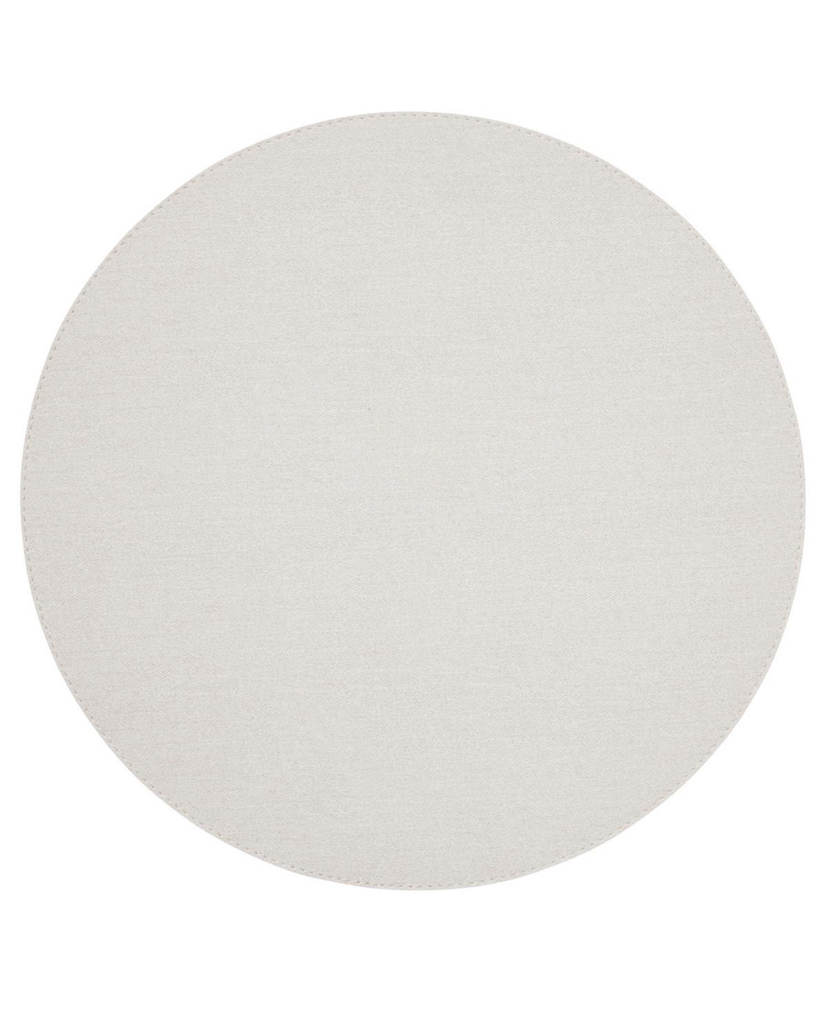 Shop Mode Living Chic Denim Placemats, Set Of 4 In White And Pink