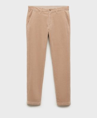 Men's Slim-Fit Corduroy Pants