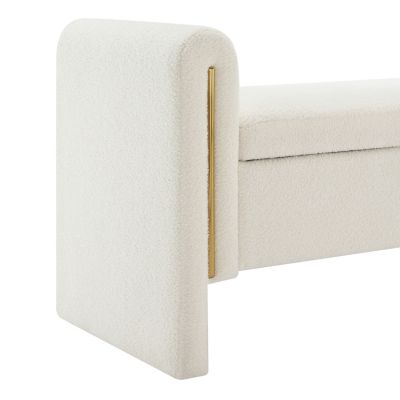 Teddy Bed Bench with Storage and Arms