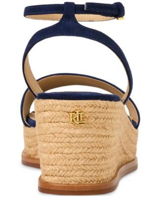 Lauren Ralph Lauren Women's Leona Espadrille Platform Wedge