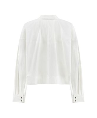 Women's Oversized Button-Up Shirt