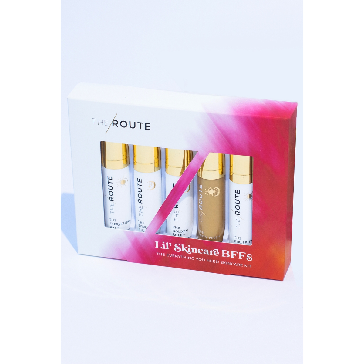 The Route Beauty Lil' Skincare Bff's – The Everything You Need Skincare Kit, 8 ml / 0.27 fl oz