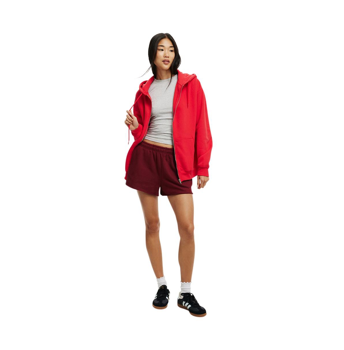 Cotton On Women's Classic Zip-Through Hoodie
