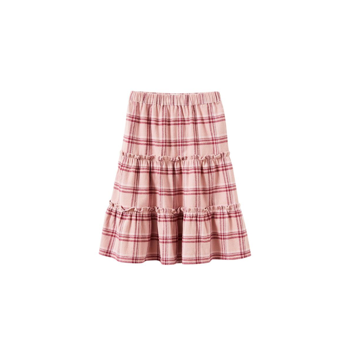 Cotton On Girls Harriette Skirt -vintage berry check