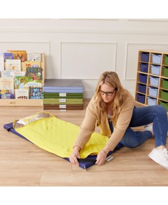 SoftZone Folding Rainbow Rest Mats, Assorted, 5-Piece