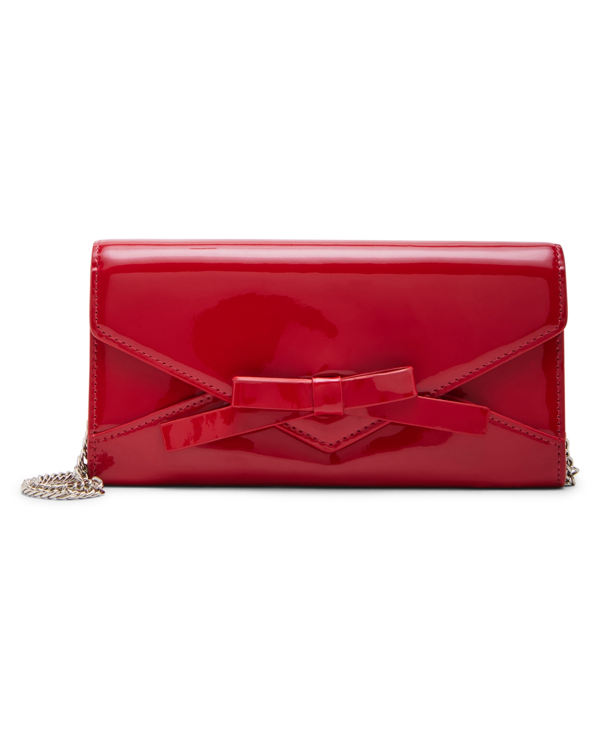 Steve Madden Norma Crossbody Wallet - Red Patent | Smart Closet