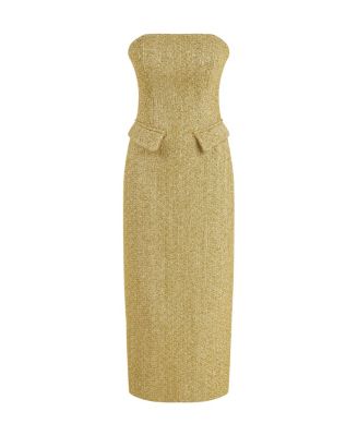 Women's Strapless Maxi Dress