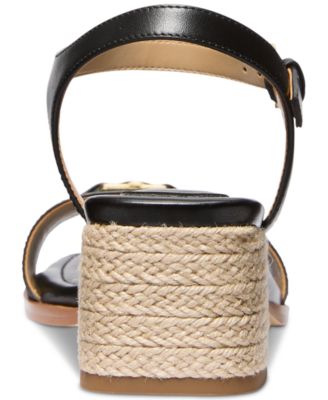 Mandy Rope Detail Mid-Heel Sandals