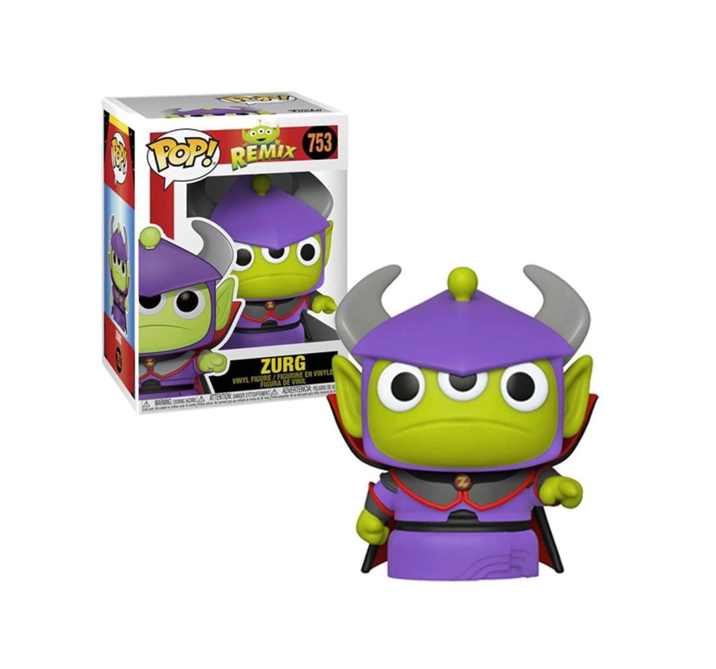 Детская фигурка Funko Disney POP Vinyl Figure Pixar Alien Remix Zurg, цвет: Open Miscellaneous — фото 3