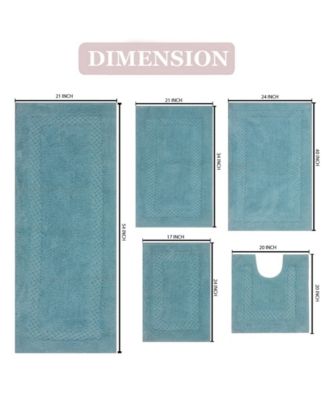 Classy 5-Pc. Bath Rug Set