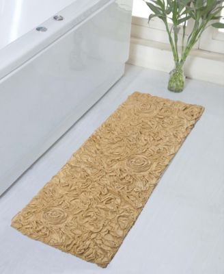 Bell Flower Runner Bath Rug, 21" x 54"